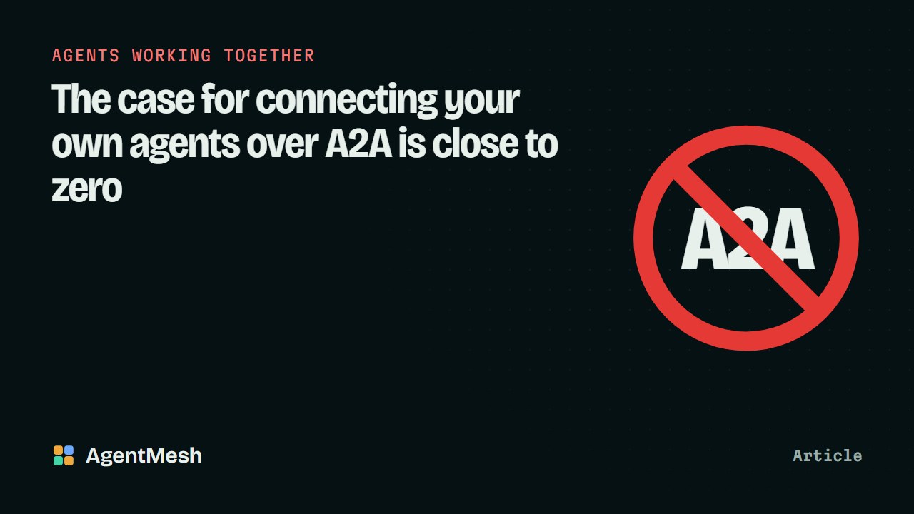 The letters A2A with a red no sign over them